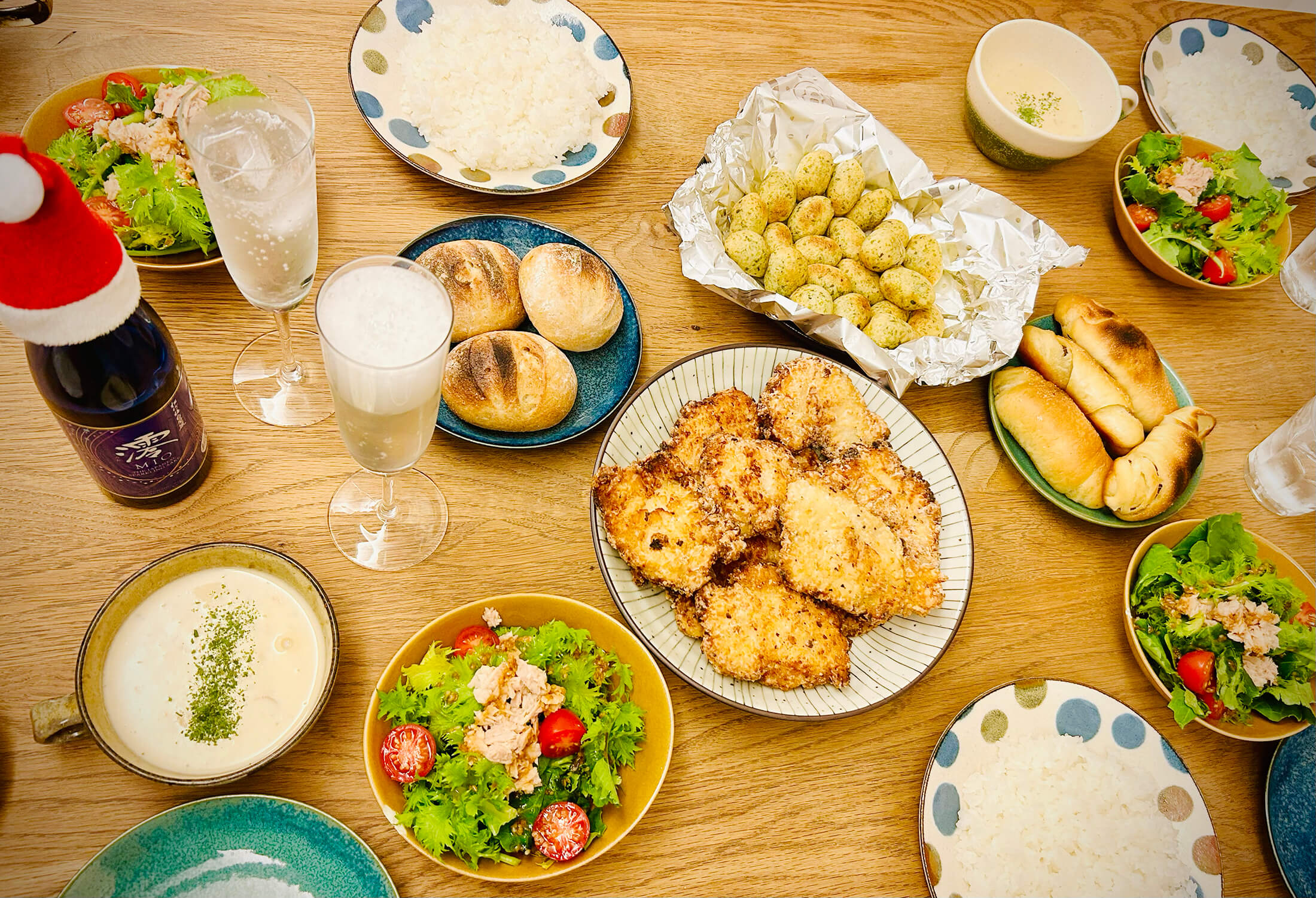 クリスマスのテーブル