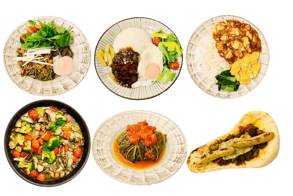 オイシックスで購入して作った料理の数々